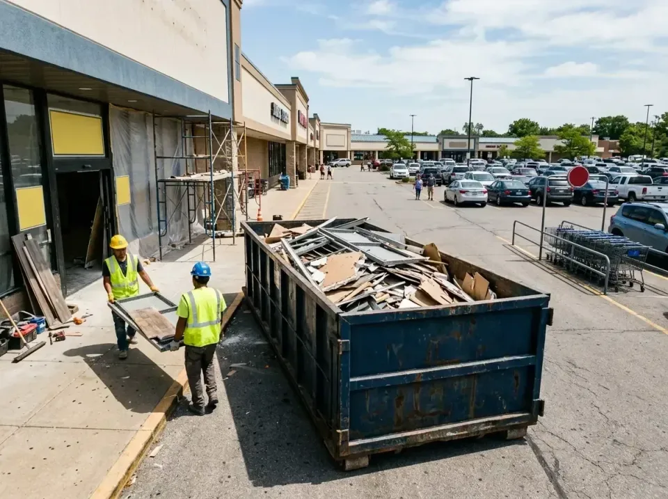 retail-store-renovation-debris-003 — frequently asked questions, Roll-off Dumpster Rentals in Apison, TN